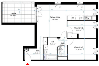  appartement la-verpilliere 38290