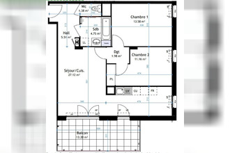  appartement la-verpilliere 38290