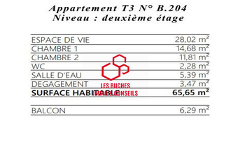 appartement lagny-sur-marne 77400