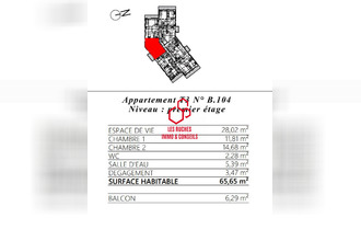  appartement lagny-sur-marne 77400