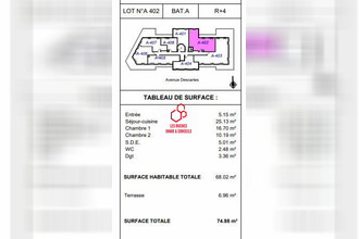 appartement le-blanc-mesnil 93150