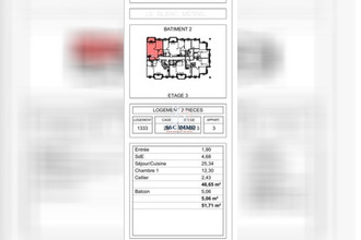  appartement le-blanc-mesnil 93150