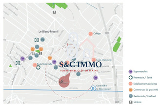 appartement le-blanc-mesnil 93150