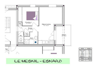  appartement le-mesnil-esnard 76240