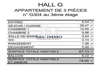  appartement le-plessis-robinson 92350