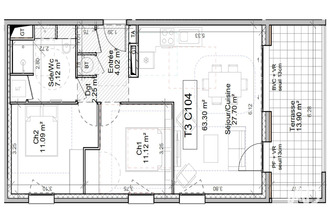  appartement le-touvet 38660