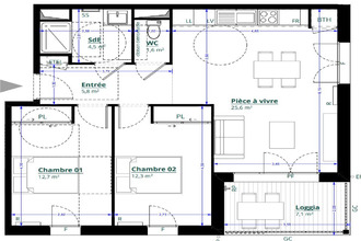  appartement leognan 33850