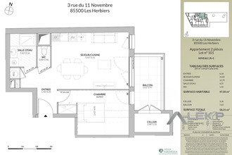  appartement les-herbiers 85500