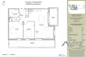  appartement les-herbiers 85500