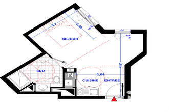  appartement les-lilas 93260