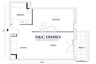  appartement limay 78520