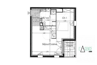  appartement lormt 33310