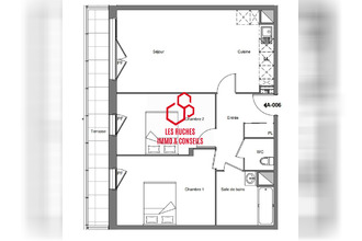  appartement louvres 95380