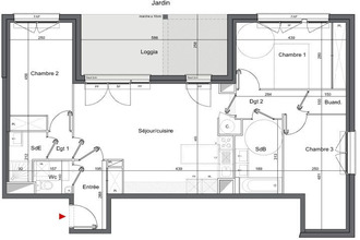  appartement merignac 33700
