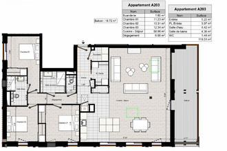  appartement morillon 74440