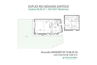  appartement mouans-sartoux 06370