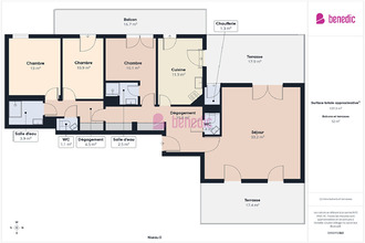  appartement moulins-les-metz 57160