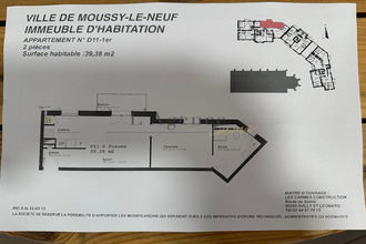  appartement moussy-le-neuf 77230