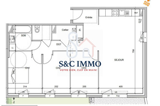  appartement moussy-le-vieux 77230