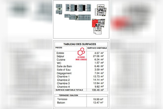  appartement mtevrain 77144