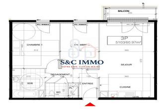  appartement mtevrain 77144