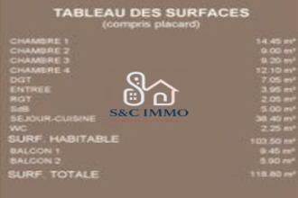  appartement mtevrain 77144