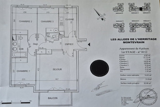  appartement mtevrain 77144