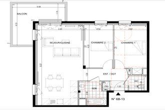  appartement mtigny-les-metz 57950