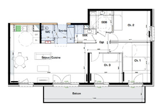  appartement mtigny-les-metz 57950