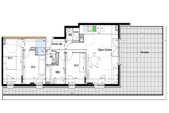  appartement mtigny-les-metz 57950