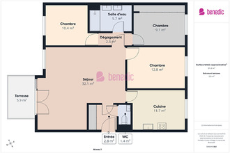  appartement mtigny-les-metz 57950