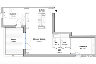  appartement mtpellier 34000