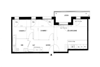  appartement mtrouge 92120