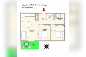  appartement nancy 54000