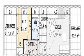  appartement nanteuil-les-meaux 77100