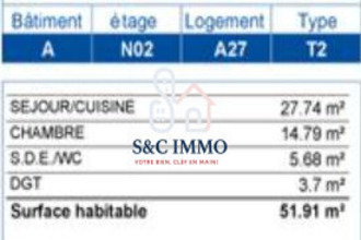  appartement noisy-le-sec 93130