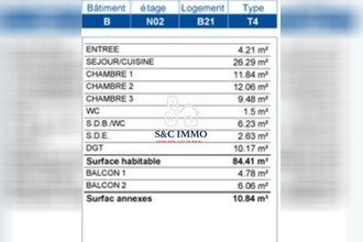  appartement noisy-le-sec 93130