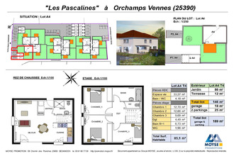  appartement orchamps-vennes 25390