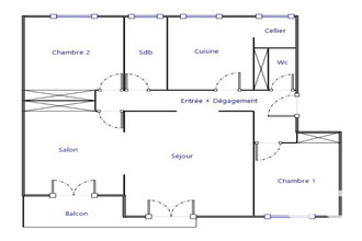  appartement parentis-en-born 40160