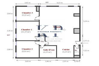  appartement paris 75019