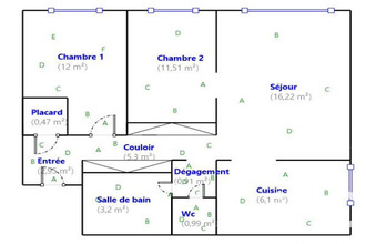  appartement pierrefitte-sur-seine 93380