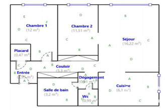 appartement pierrefitte-sur-seine 93380