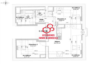  appartement pomponne 77400