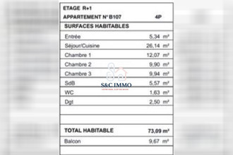  appartement pontoise 95300