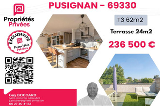  appartement pusignan 69330