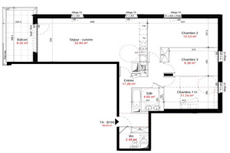  appartement rillieux-la-pape 69140
