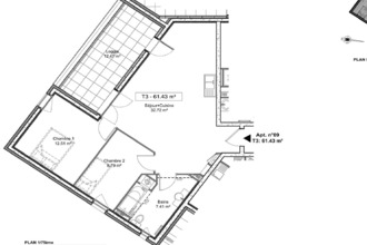  appartement rillieux-la-pape 69140