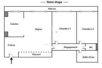  appartement romainville 93230