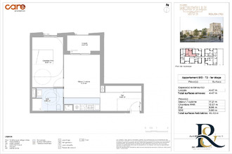  appartement rouen 76000