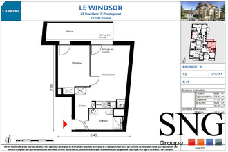  appartement rouen 76100